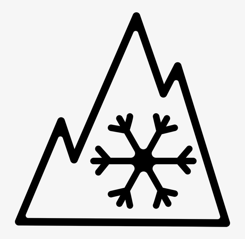 The Snowflake Symbol - Low Temperature Signs, transparent png
