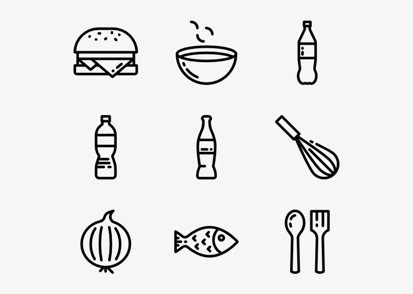 Food And Restaurant - Food Line Icon Png, transparent png