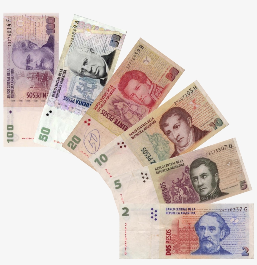 Of Currency In Circulation In Argentina Is Just Over - Argentina Currency, transparent png