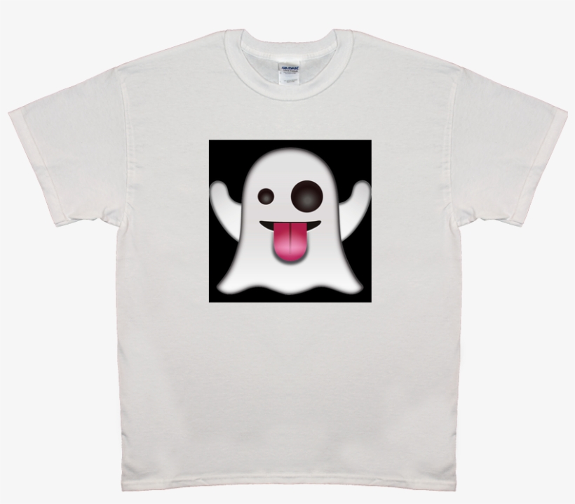 Emjoi Ghost Tee Shirt Mens And Womens, transparent png