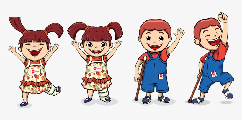 Illustrations Of The Mascots Tonzinho And Nina Created, transparent png