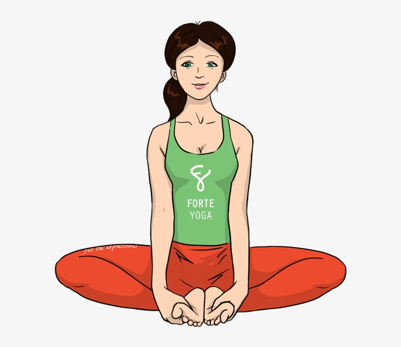 Bound Angle Pose Forte, transparent png