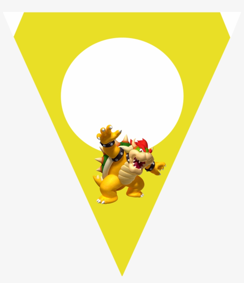 Supermario Vlaggen Bowser, transparent png
