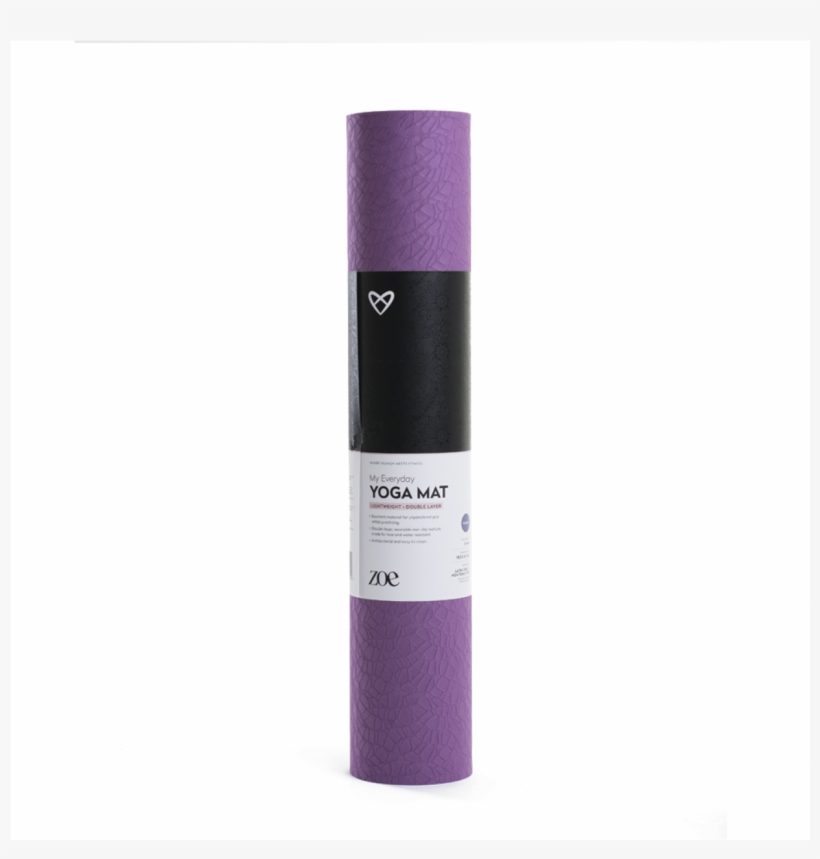 My Everyday Eco Tpe Yoga Mat Purple, transparent png