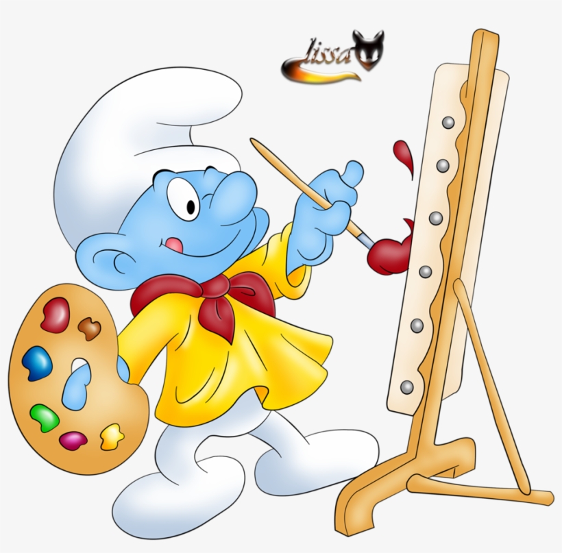 Smurfs, transparent png
