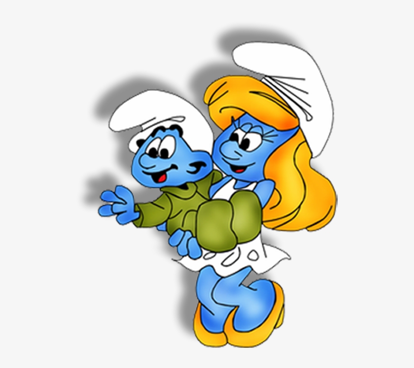 Smurfs, transparent png