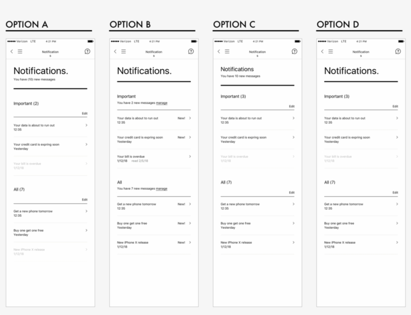 Notifications V2, transparent png