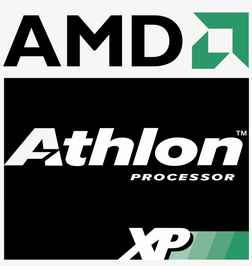 Amd Athlon Xp Processor Logo Png Transparent, transparent png