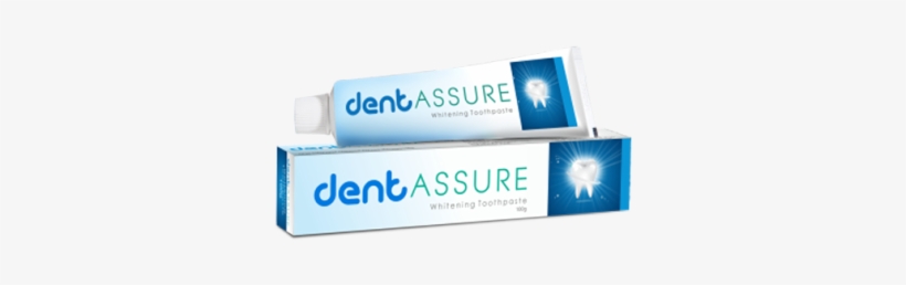 Vestige Dentassure Whitening Toothpaste, transparent png
