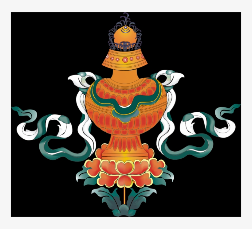 Free Vector Tibetan Auspicious Eight Baby Umbrella, transparent png