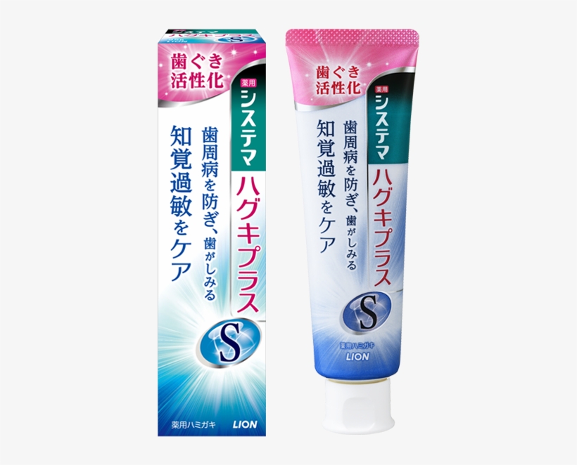Systema Haguki Plus S Toothpaste, transparent png