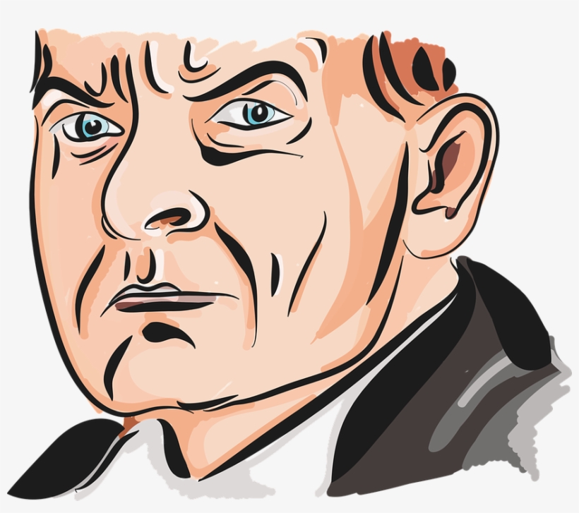 Evil, Sour, Skeptical, Face, Man, Anger, Trouble, transparent png