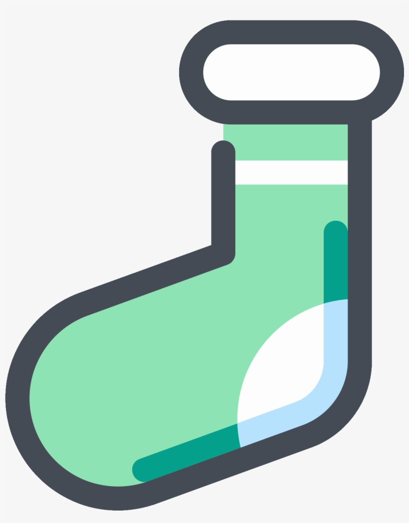 Christmas Stocking Icon, transparent png
