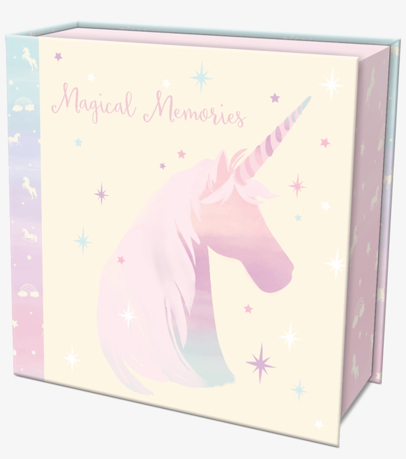 Magical Unicorn Baby's First Keepsake Box, transparent png