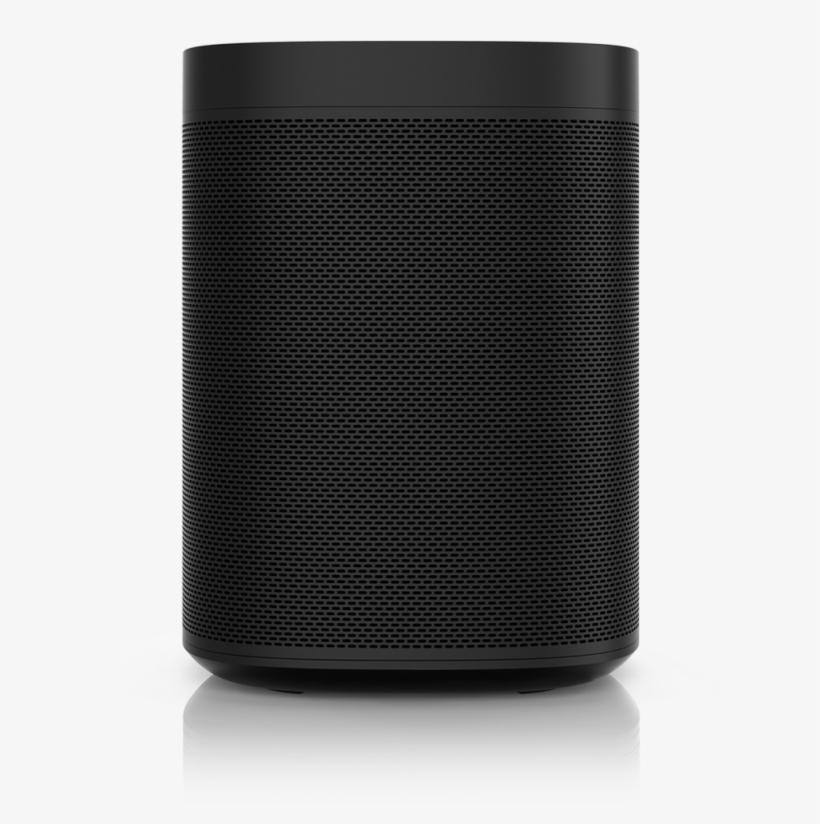 Sonos One Amazon Alexa Voice Controlled Smart Speaker, transparent png