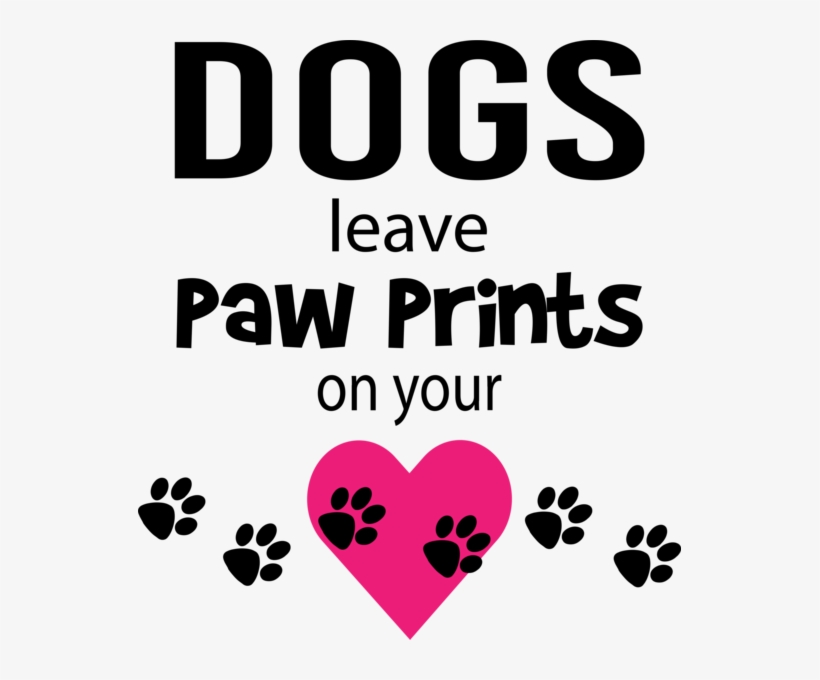 Leave Paw Print On Heart, transparent png