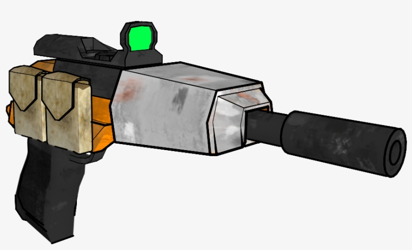 Sci Fi Gun, transparent png