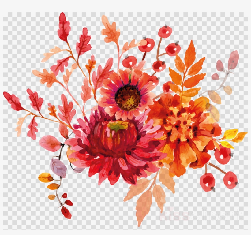 Flower Design Watercolor Png Clipart Floral Design, transparent png