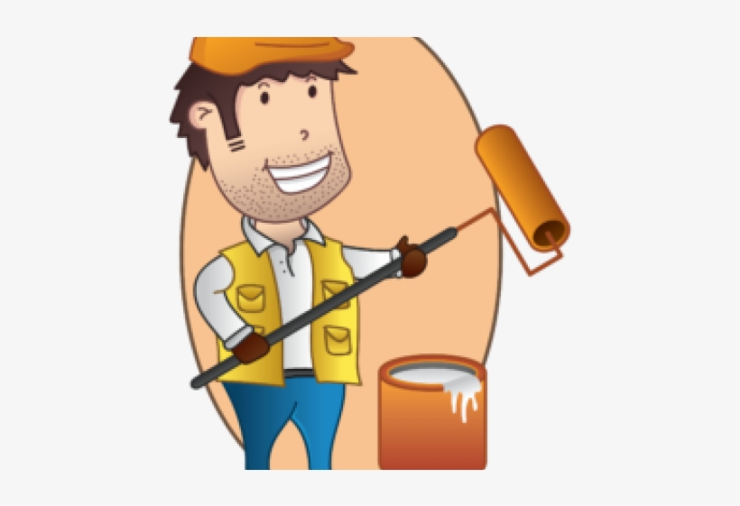 Construction Clipart Painter, transparent png