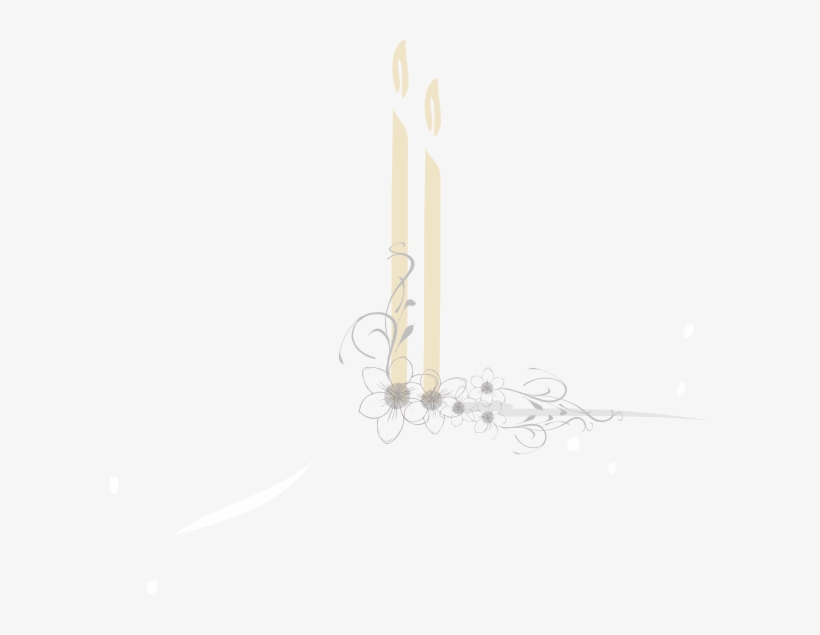 Wedding Candles Clip Art At Clker, transparent png