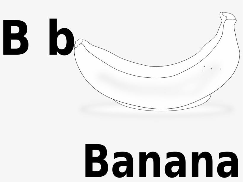 B For Banana Panda Free Images, transparent png