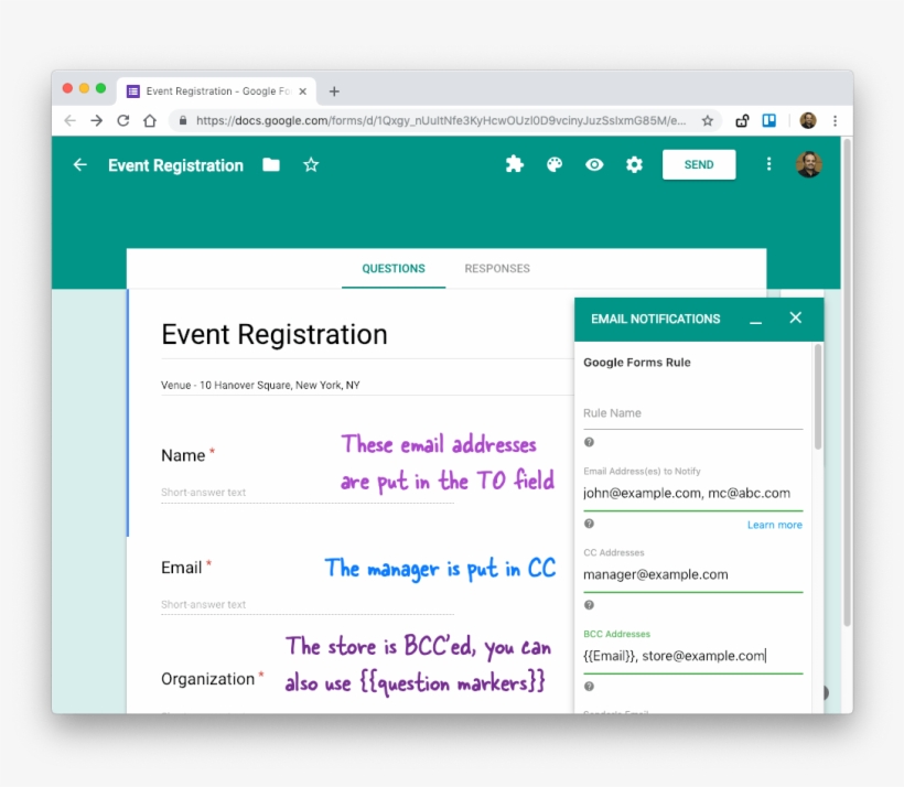 To Get Started, Go To The Google Forms Add-on Menu, transparent png