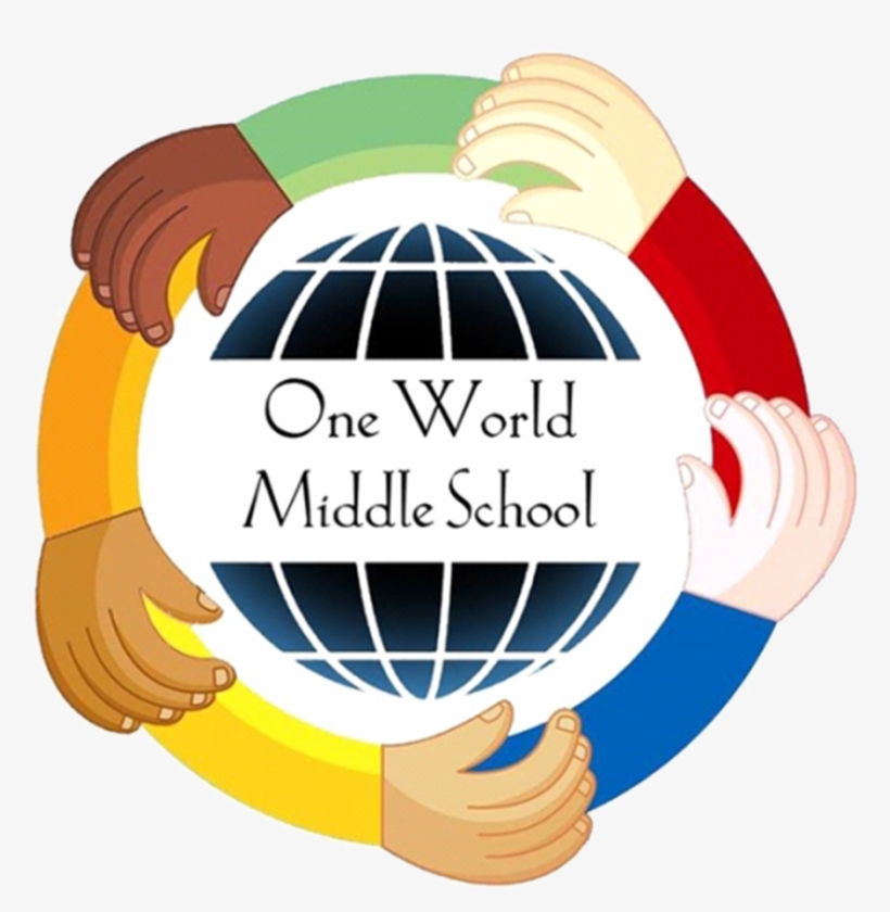 One World Middle School Logo, transparent png