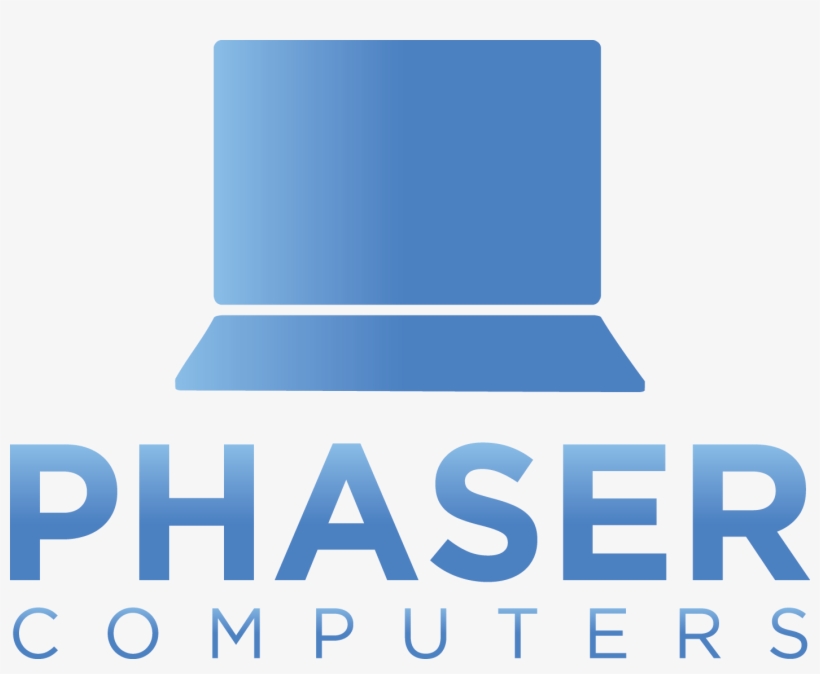 Pc Logo With Laptop Blue, transparent png