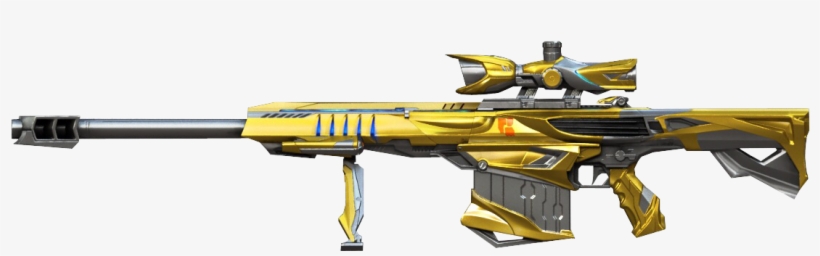 Barrett M82a1-iron Shark Noble Gold, transparent png