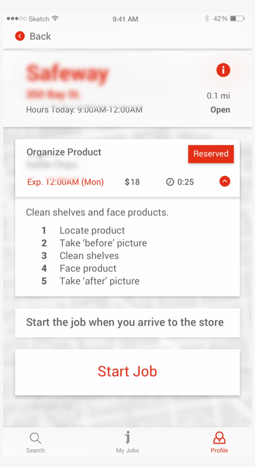 User Opens A Job Card (reserved)opt1, transparent png