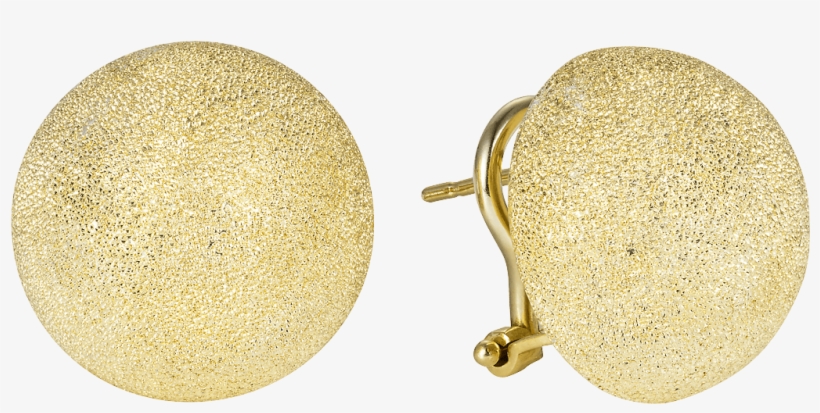 Florentine Finish Medium Button Studs With Clip, transparent png