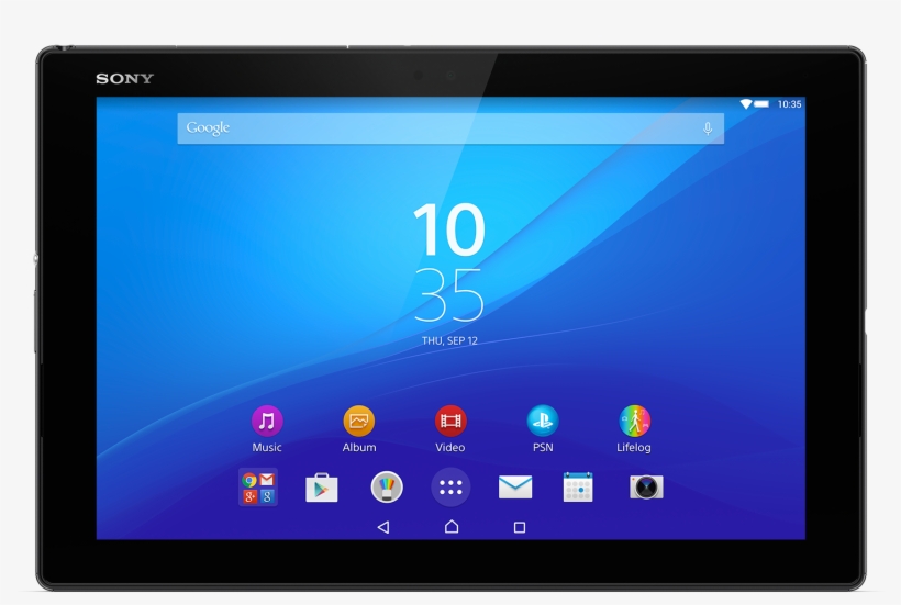 Xperia Z4 Tablet Specifications, transparent png