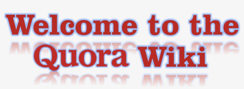 Welcome To The Quora Wiki, transparent png