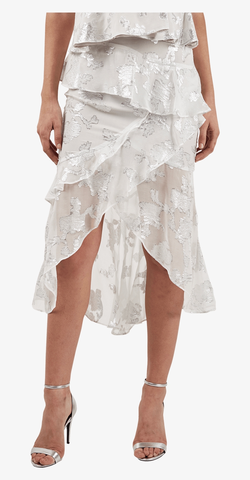 Burnout Skirt In Colour Cloud Dancer, transparent png