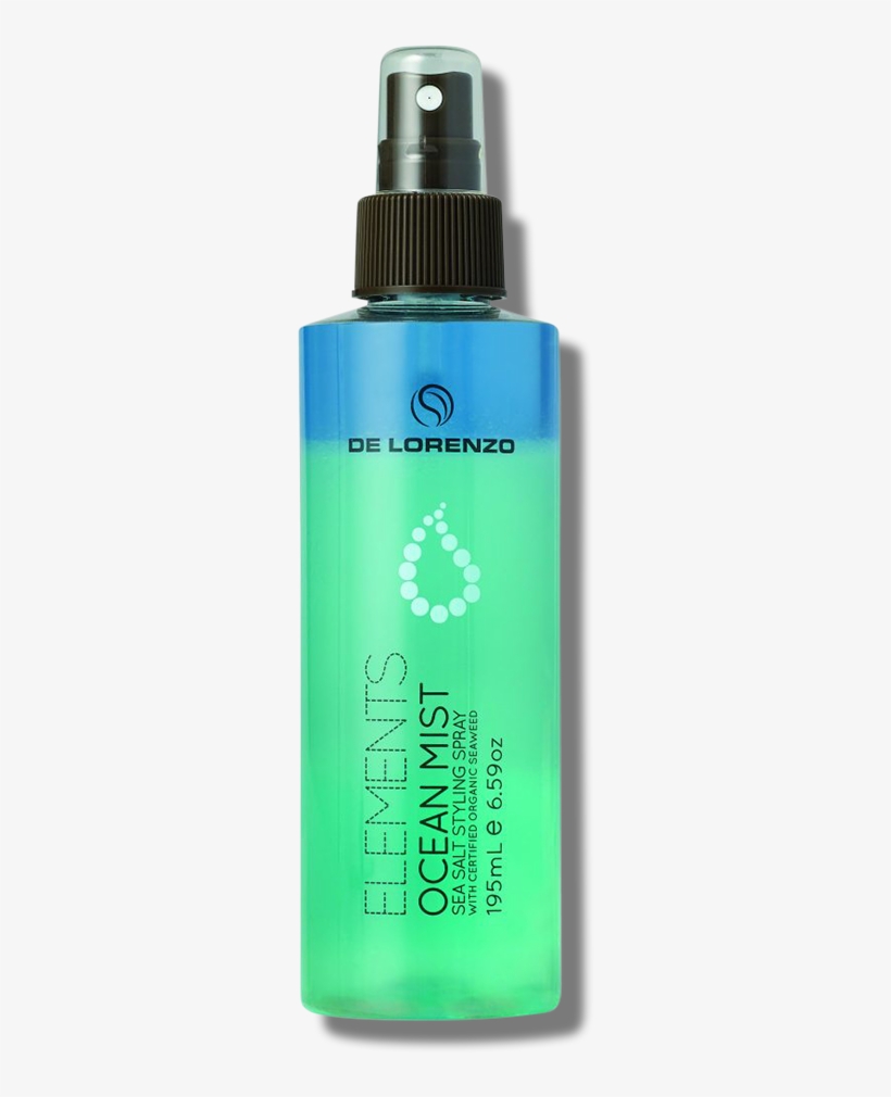 De Lorenzo Elements Ocean Mist Sea Salt Styling Spray, transparent png