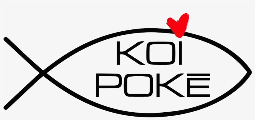 Koi Poke Scottsdale Logo Website, transparent png