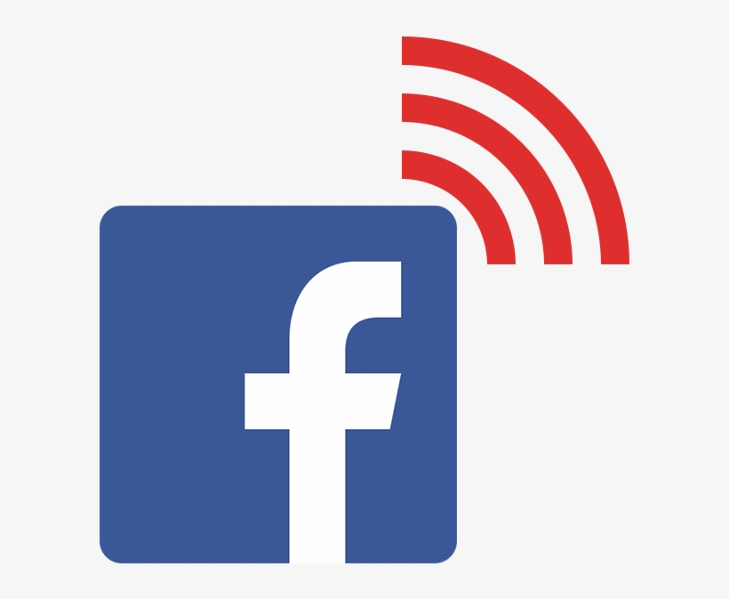 Live On Facebook, transparent png
