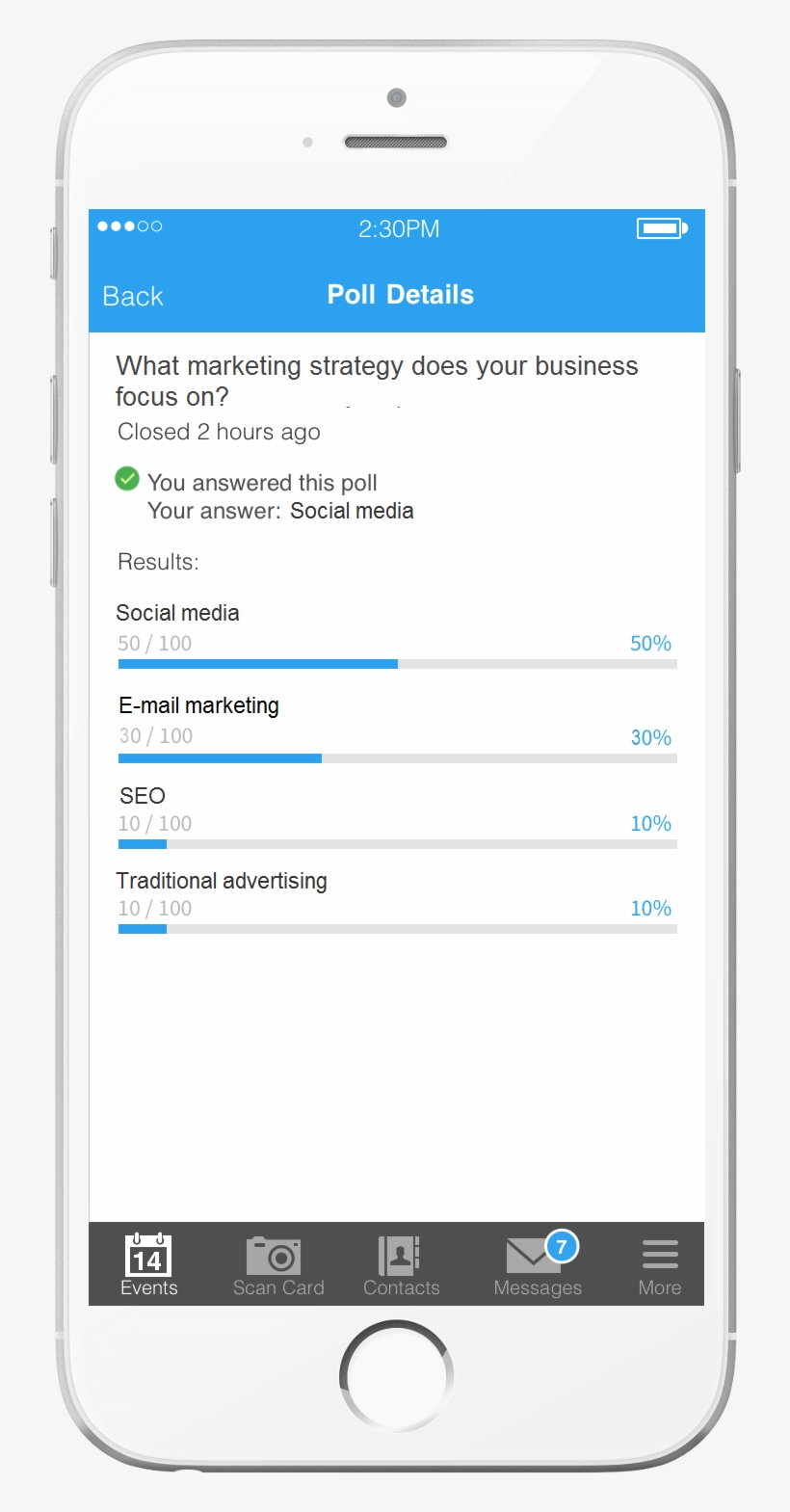 Live Poll Example - 850x1600 PNG Download - PNGkit