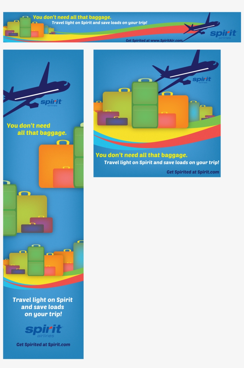 Spirit Airlines, transparent png