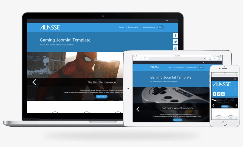 Alasse Looks Great From Mobile To Desktop, transparent png