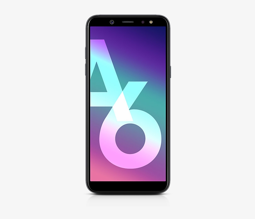 Samsung Galaxy A6 Black, transparent png