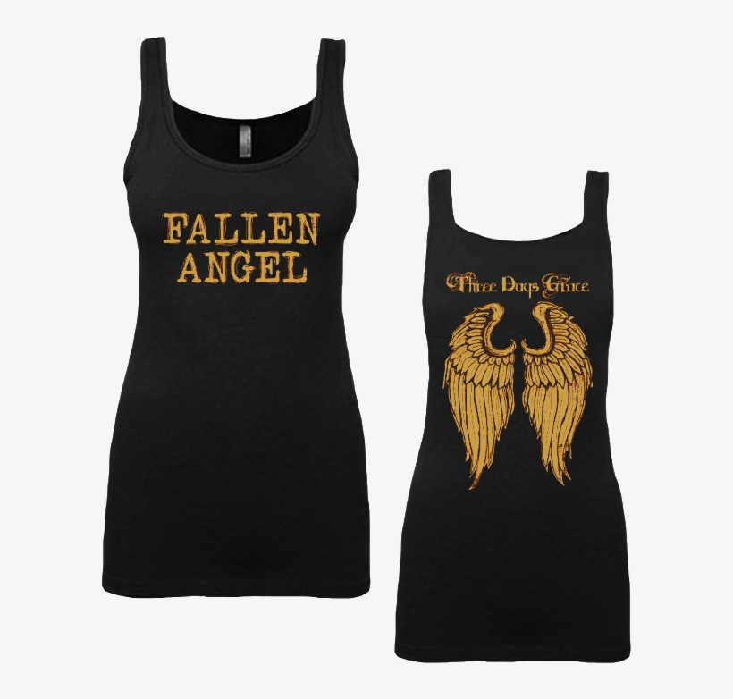 Fallen Angel Women's Tank, transparent png