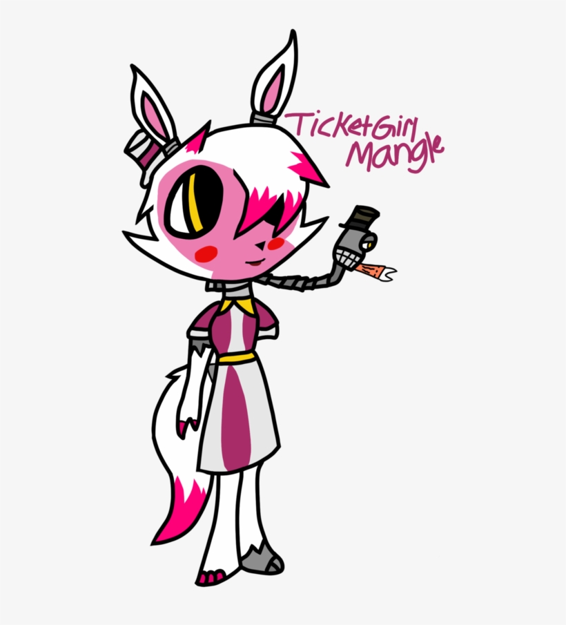 Ticket Girl Mangle By Dxc-smash, transparent png