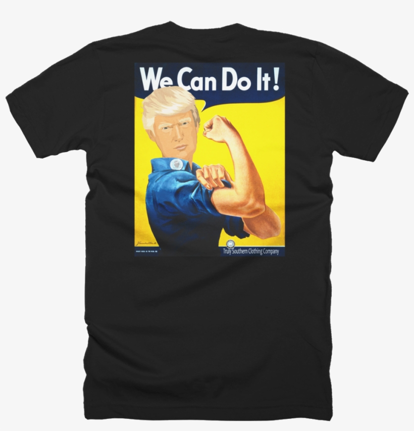 We Can Do It Trump Short Sleeve Tee, transparent png