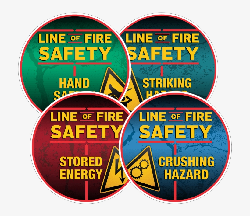 Line Of Fire Hardhat Decal Set, transparent png