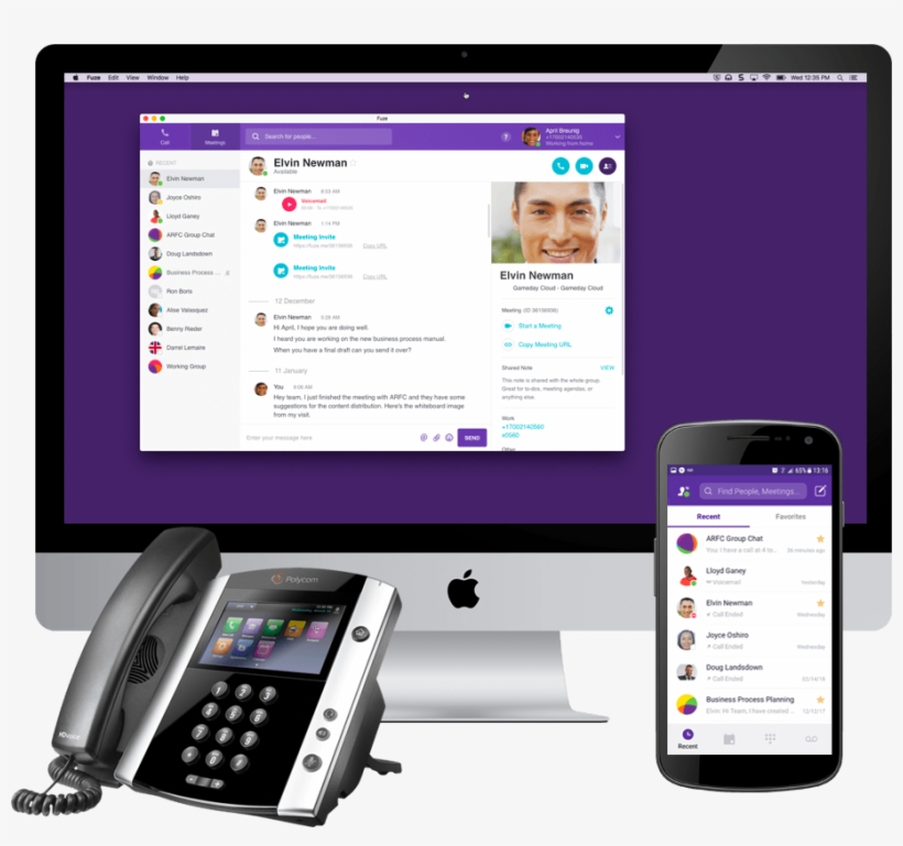 Learn More About The Platform > Fuze All In One App, transparent png