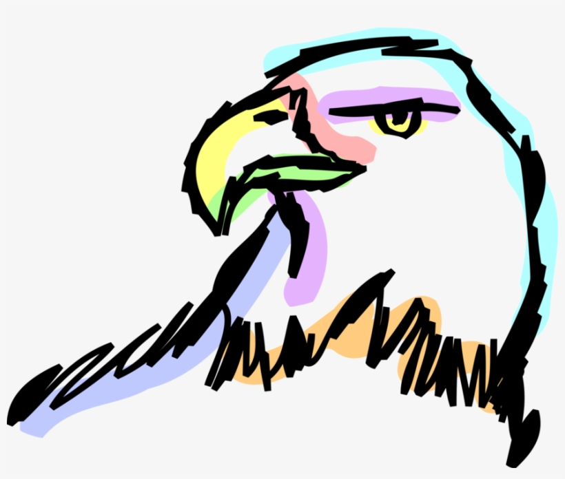 Vector Illustration Of American Bald Eagle Emblem Of, transparent png