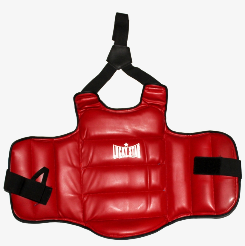 Lucky Star Body Protector Red, transparent png