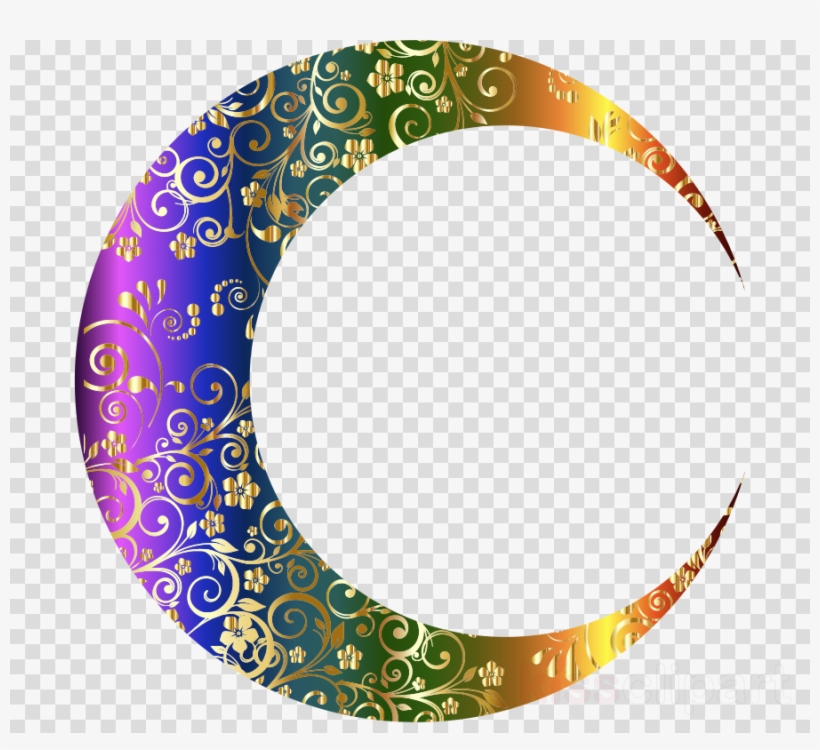 Moon Art Clipart Crescent Lunar Phase Moon, transparent png