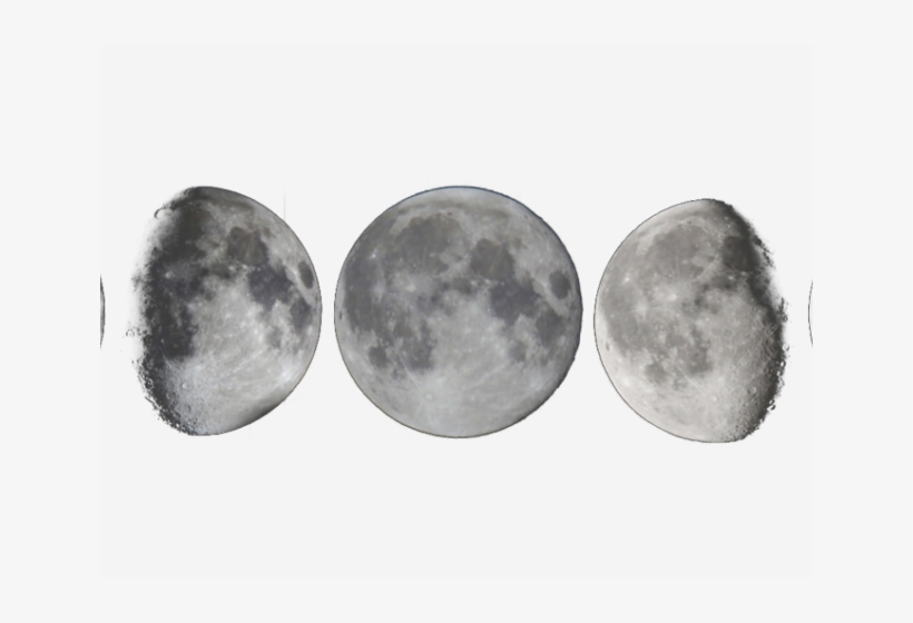 Drawn Lunar Phase Moon, transparent png